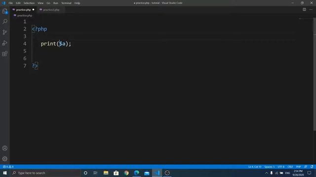 Error control operators,Execution operator and increment operator in php смотреть онлайн