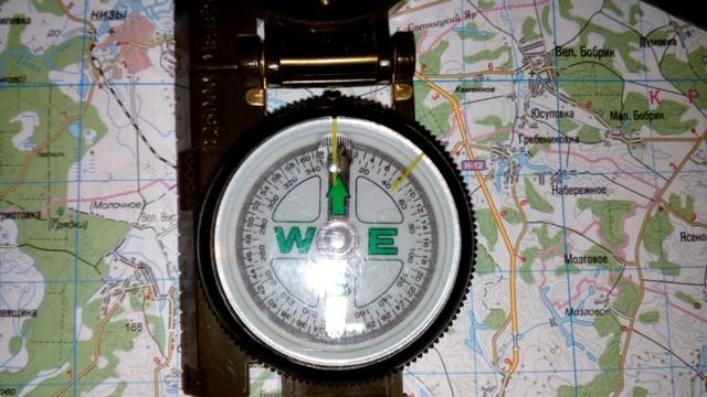 Карта. Компас. Ориентиры. Ориентирование на местности с картой и компасом
