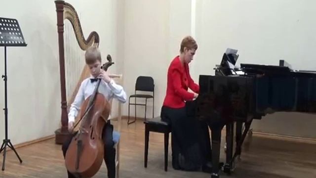 Vladimir Tretyakov 10 years G. Faure Elegy, Op. 24/Владимир Третьяков 10 лет. Г. Форэ Элегия, соч.24 смотреть онлайн