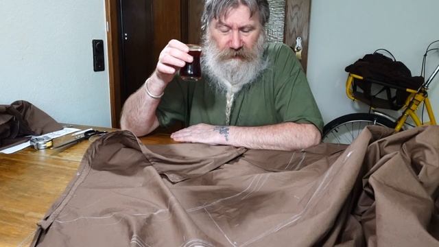 DIY Canvas Plash-Palatka Poncho-Tarp, 4th-last-part, YEAH finally it's done turned out as expected смотреть онлайн