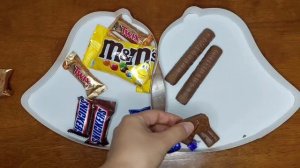АСМР. РАСПАКОВКА M&M'S. НОВОГОДНИЙ ПОДАРОК!