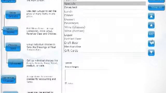 Free Touchscreen Point of Sale-POS Add a Menu Category Demo Video смотреть онлайн