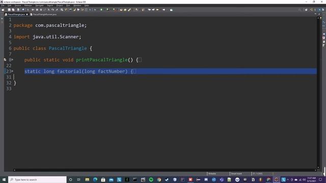 Printing Pascal's Triangle in Java! смотреть онлайн