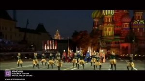 Армянский боевой танец ярхушта на Красной площади