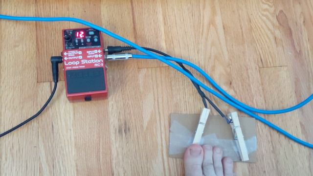 RC-3 with homemade external footswitch смотреть онлайн
