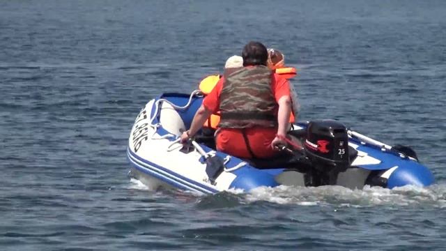 Тестирование  лодки ПВХ  Golfstream Active CD 365 и  мотора Golfstream T 25