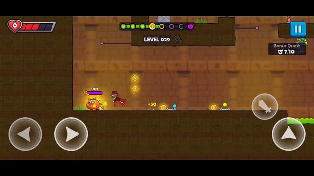Red Stickman Go - All Levels - Fight All Bosses(Android,IOS) смотреть онлайн