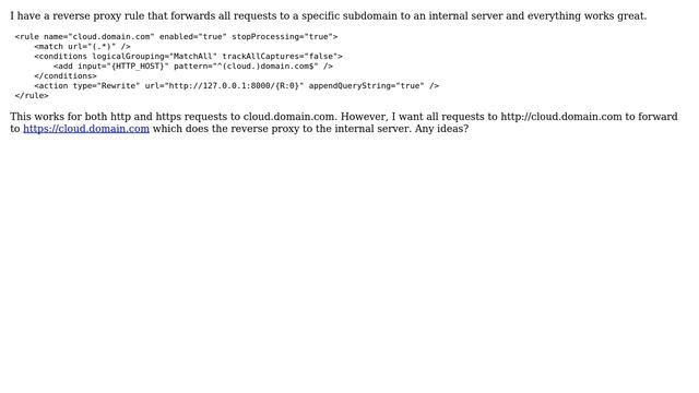 IIS URL Rewrite and Reverse Proxy смотреть онлайн