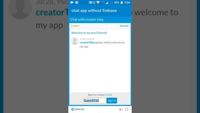 Create chat app without firebase in sketchware смотреть онлайн