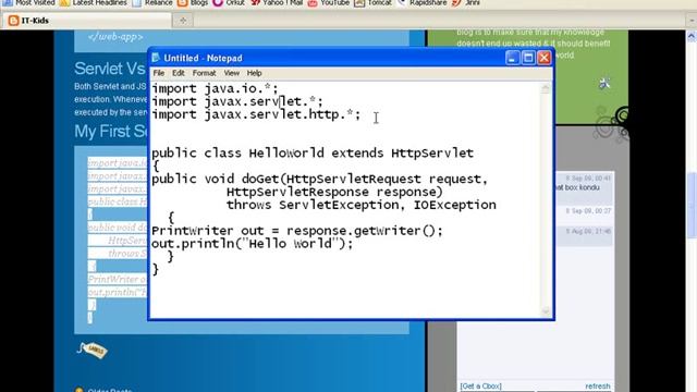 [தமிழ்] J2EE Tutorial: Episode 13 — Beginning Servlets смотреть онлайн