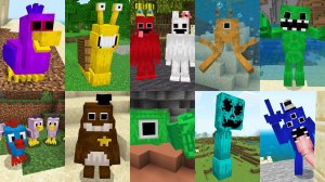 Мод на всех МОНСТРОВ из ДЕТСКИЙ САД БАНБАН 2 в МАЙНКРАФТ ! GARTEN OF BANBAN 2 MOD MINECRAFT ADDON
