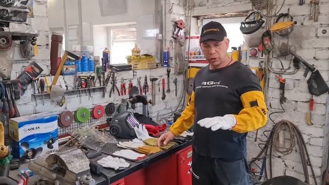 Нарукавники для TIG сварщика. смотреть онлайн