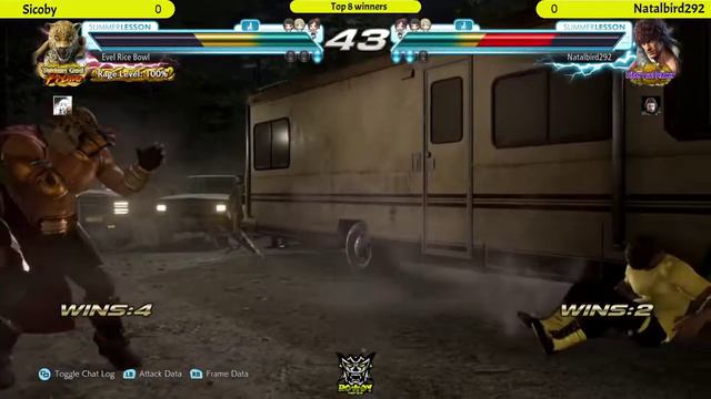 FNT#6 Winners Top 8 - Game B Sicoby(King) vs Natalbird292(Miguel) смотреть онлайн