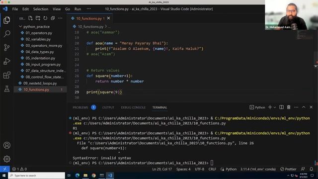 Functions and lambda functions in python | #python #pythonkachilla #aikachilla смотреть онлайн