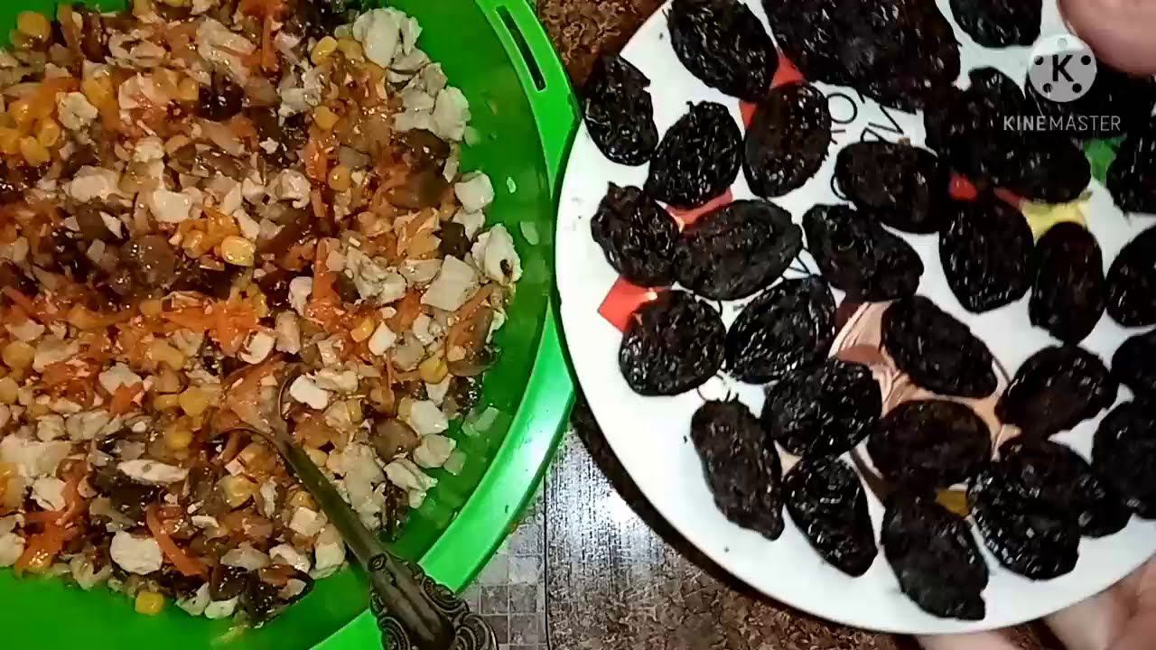 Долго искала этот рецепт. САЛАТ с ЧЕРНОСЛИВОМ и КУРИНЫМ ФИЛЕ.