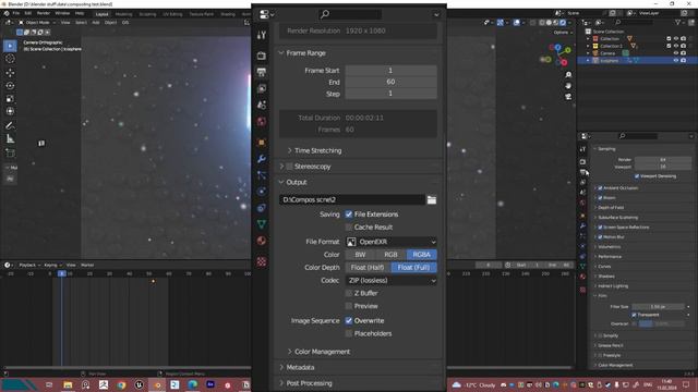 Рендерим анимацию быстрее в blender #blender3d смотреть онлайн