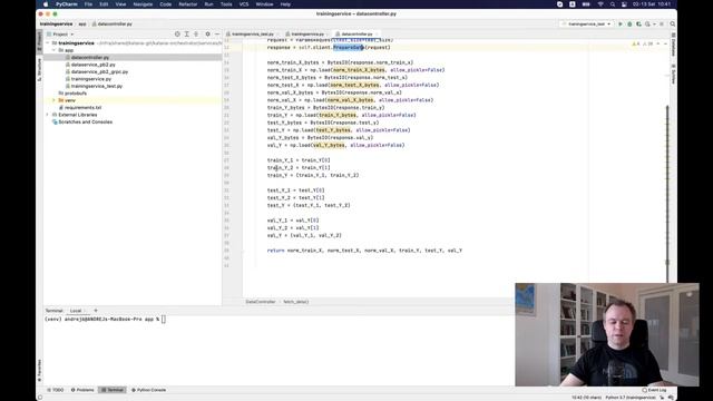 ML Microservice Client with Python and gRPC смотреть онлайн