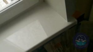 Реставрация подоконника жидким акрилом