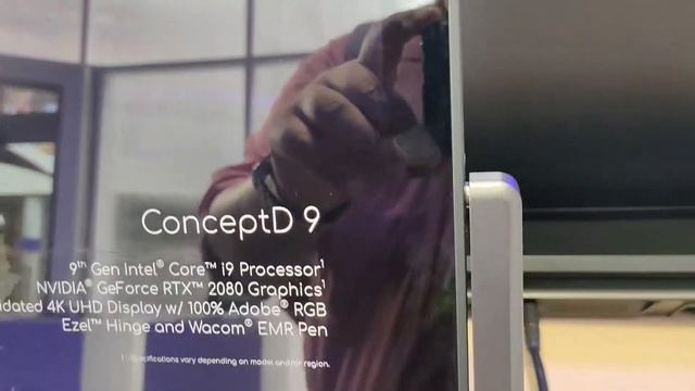 Acer Concept D9 First Look @ Computex 2019 || techENT Tech Your Way смотреть онлайн