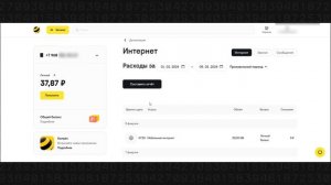 Детализация звонков билайн