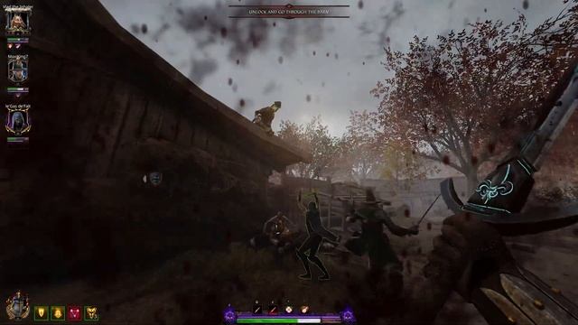 (4K Ultra Gameplay No Commentary) Warhammer Vermintide 2 New Heavy Rain Weather &Grail Knight Caree смотреть онлайн