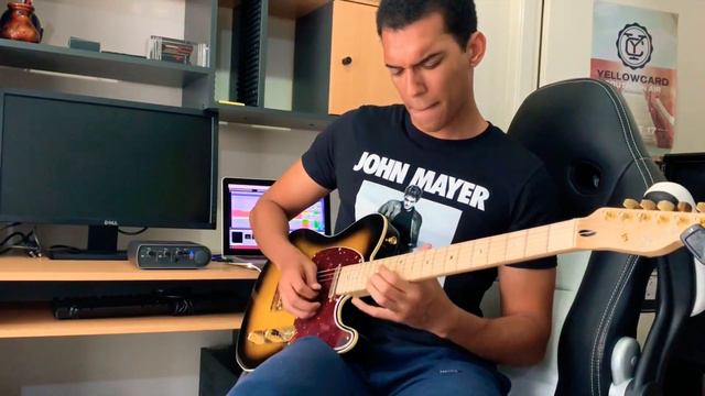 Death Of A Hero (Guitar Solo W/Tabs) // Alec Benjamin Ft. John Mayer (Live At El Rey Theatre)