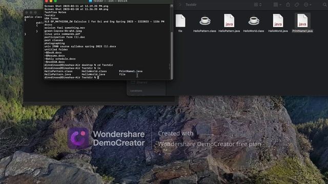 java compile using Terminal and textEdit смотреть онлайн