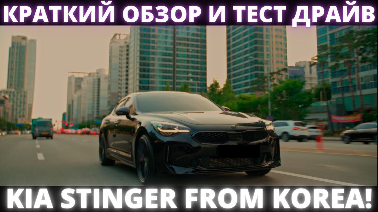 АВТО ИЗ КОРЕИ. ВЫКУПИЛИ KIA STINGER 2021 ДЛЯ КЛИЕНТА смотреть онлайн