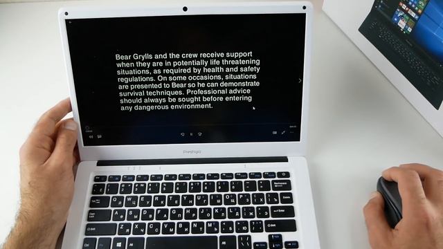 Ноутбук Prestigio SmartBook 141C / Арстайл /