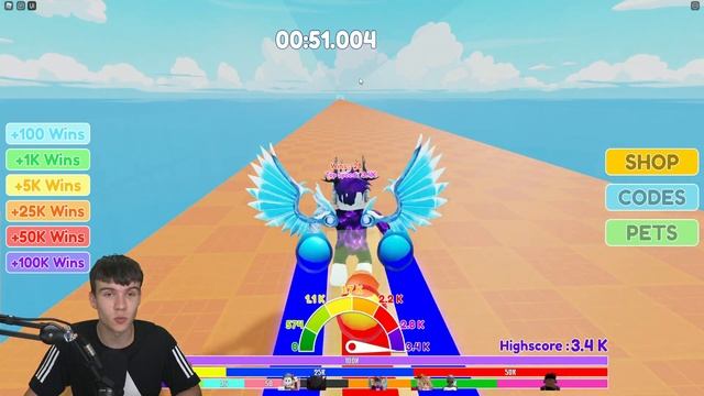*NEW* ALL WORKING FREE WINS CODES FOR RACE CLICKER 2022! ROBLOX RACE CLICKER CODES смотреть онлайн
