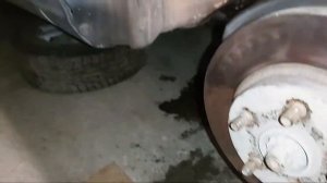 Замена тормозных колодок на Toyota Carina 5a-fe AT192