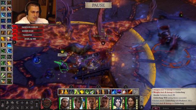Pathfinder: WotR - Gelderfang Boss Fight - Hard Difficulty - Battlebliss Arena map смотреть онлайн