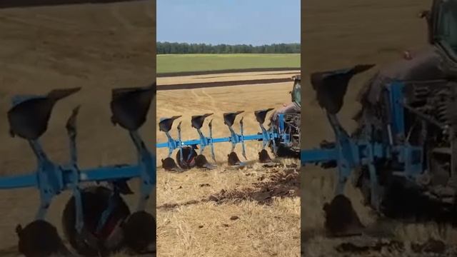 Работа трактора Valtra за сезонной вспашкой почвы: село Килачевское Свердловской области