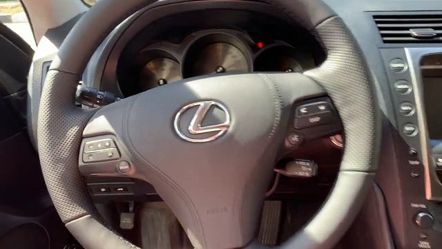 Lexus GS 450 - аквапринт деталей интерьера салона, перетяжка руля и ручки КПП, ремонт сидения