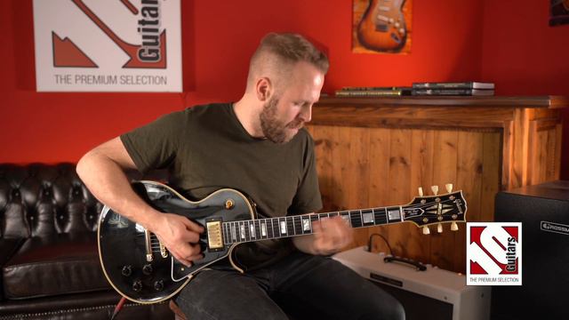 2022 Gibson Les Paul Custom Murphy Lab Ultra Light Aging | Guitar Demo смотреть онлайн