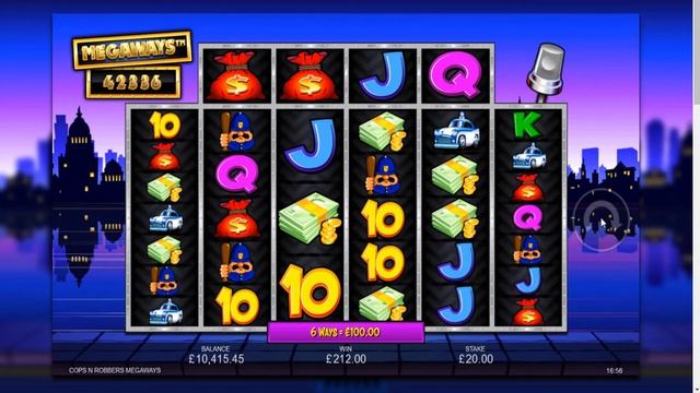 Cops and Robbers Megaways Slot | 4 Bonus Symbols Hit | Max Stakes | Quick Cash смотреть онлайн