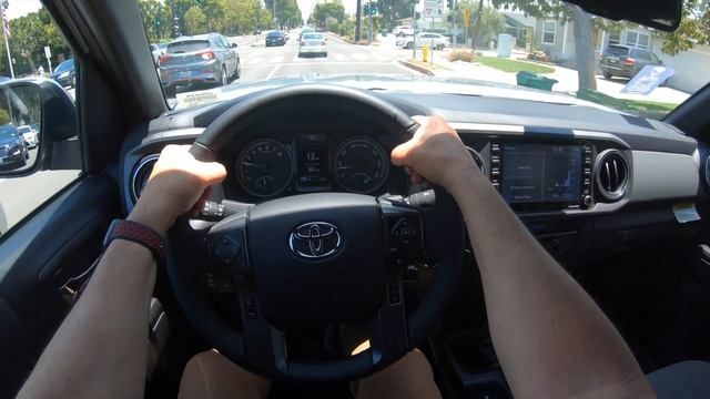 2021 Toyota Tacoma TRD - POV Test Drive and Walk Around смотреть онлайн