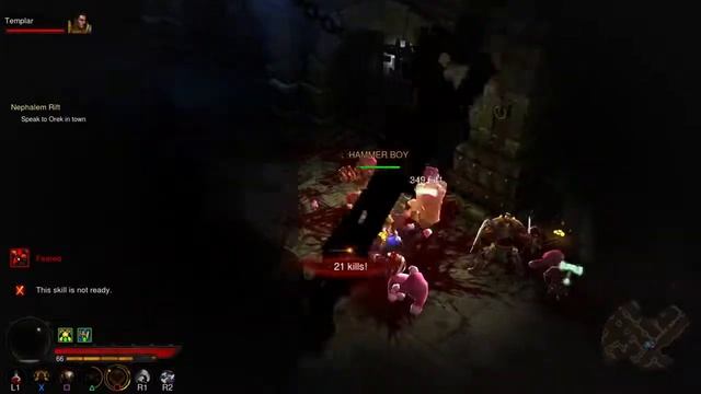 [Diablo III] Killing Cuddle Bears and eating cupcakes...Um, what? смотреть онлайн