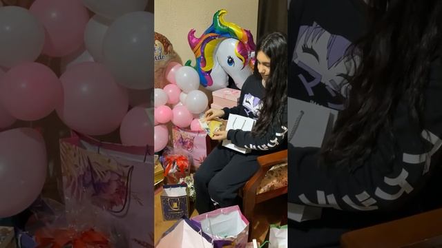 Обзор подарков на мой ❤︎День Рождения❤︎ смотреть онлайн