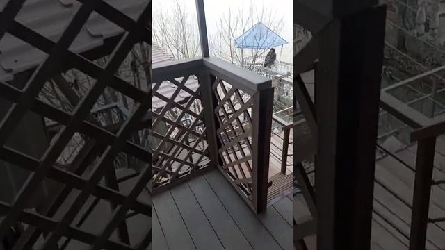 Ограждения из ДПК. смотреть онлайн