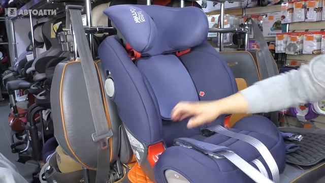 Britax Römer Evolva 1-2-3 SL SICT | как перевести в группу 2-3 | инструкция Автодети смотреть онлайн
