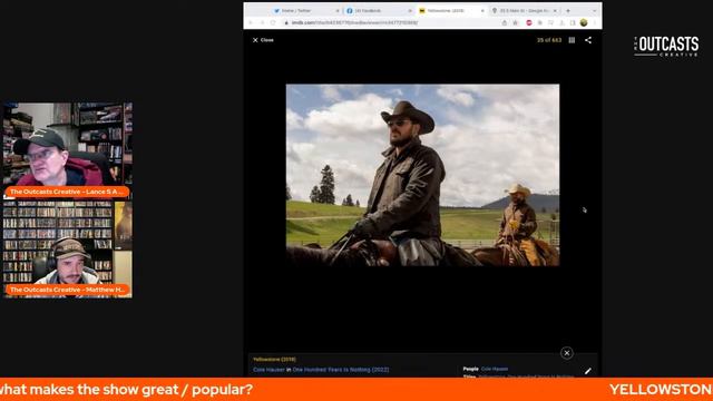 YELLOWSTONE / 1883 / 1923 - With Guest Film Director Matthew Holmes - Chew The Fat Episode 7