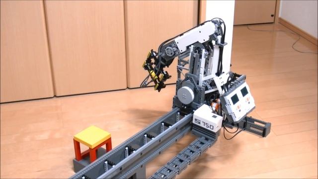 Lego Mindstorms NXT 5-осевой робот S750 Demo.mp4 смотреть онлайн