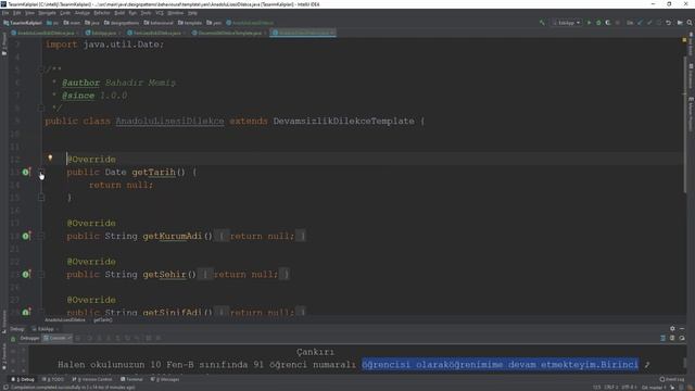 Template Design Pattern (Şablon Tasarım Kalıbı) смотреть онлайн