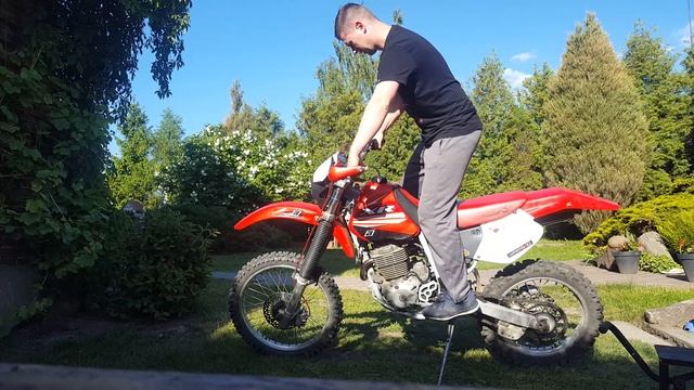 HONDA XR400 START смотреть онлайн