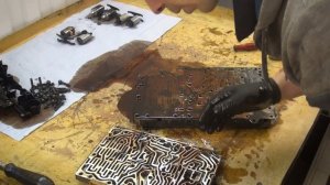 Замена платы АКПП 722.6 и промывка гидроблока Mercedes-Benz w203.