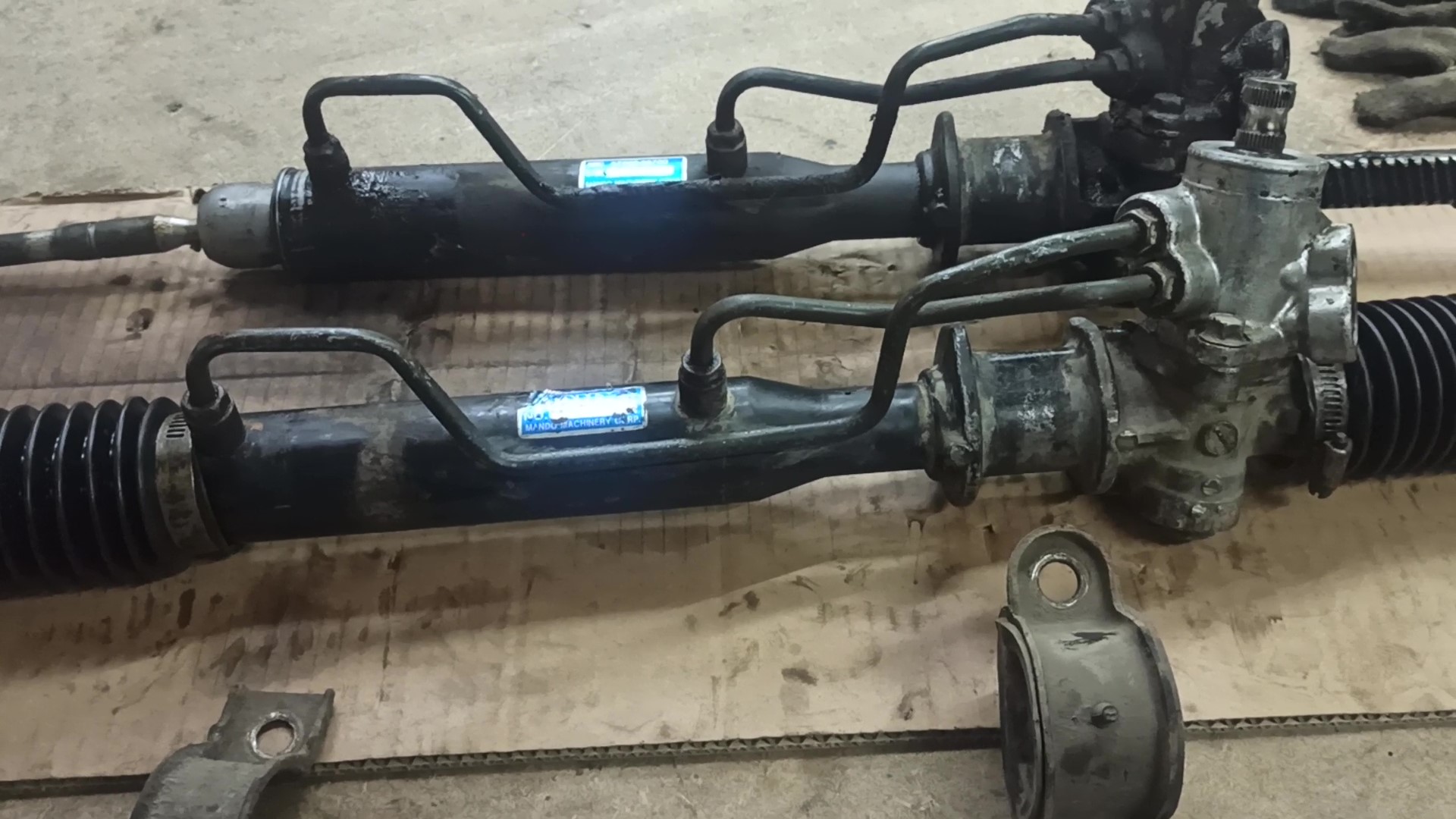 Замена рулевой рейки на импортном автомобиле своими руками смотреть онлайн