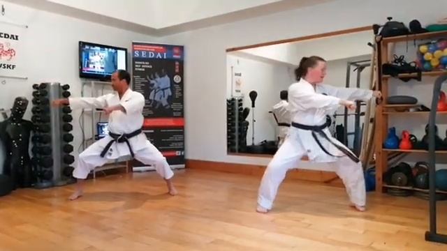 Sensei Hitoshi Kasuya Online Seminar June 2021.Tekki Shodan Kata смотреть онлайн