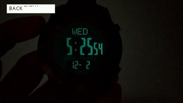 SKMEI 1354 Pedometer, Compass Watch - Review, Setup смотреть онлайн