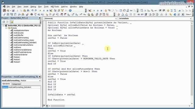 Better VBA 7 - Code formatting tools смотреть онлайн